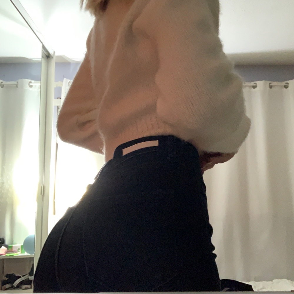 Fashion Nova “Audrey high raise distressed jeans”